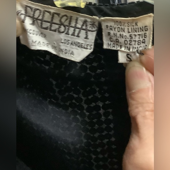 new vintage 100% silk sequins skirt set - Picture 16 of 16